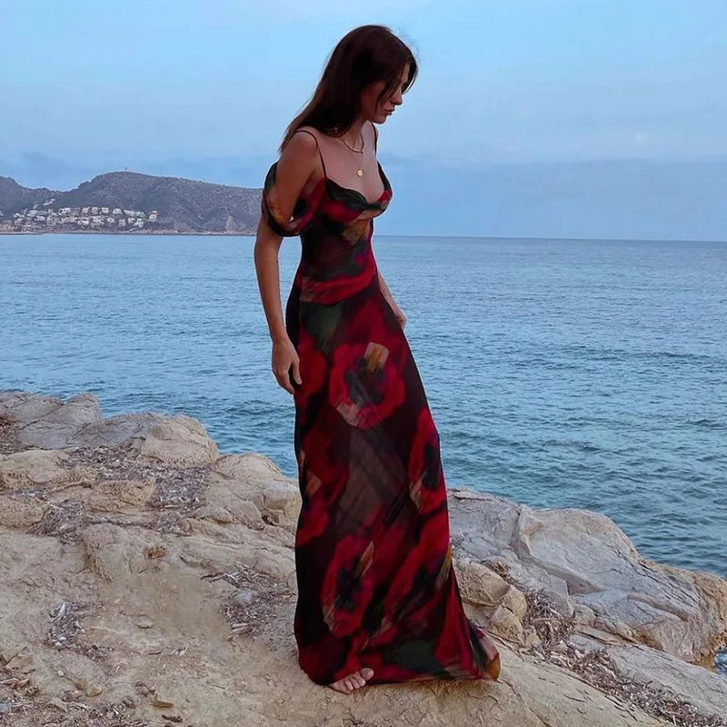 Florence See Through Slip Maxi Dress